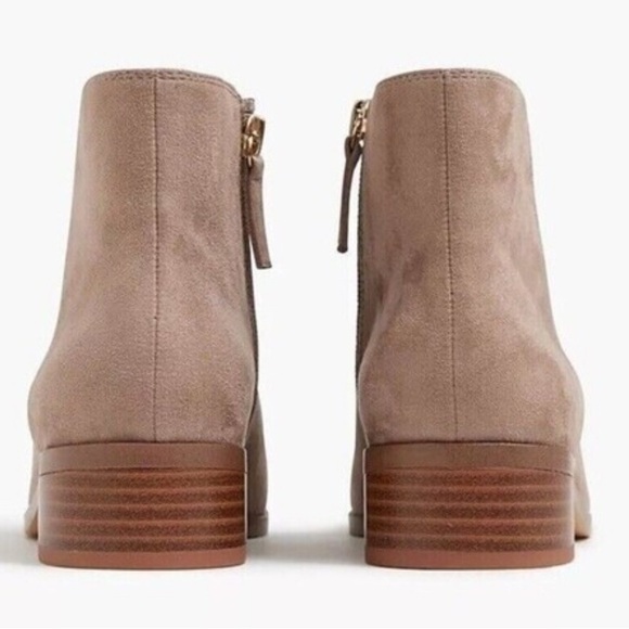 NIB J Crew flat grey ankle boots - Picture 2 of 9